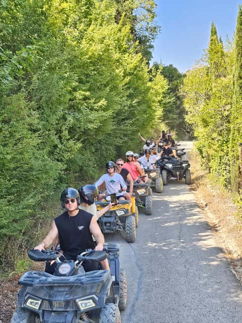 Tirana: Petrelë Castle Quad Bike Adventure - The safety briefing is important for beginners