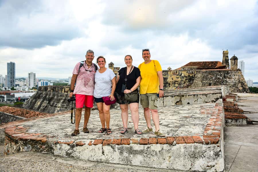 Tour Compartido al Castillo San Felipe de Barajas Cartagena - Inside the fortress tunnels