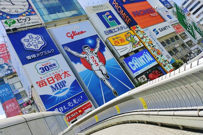 Ultimate Osaka Walking Tour: Castle, Dotonbori & Hidden Gems - Dotonbori, neon, and Osaka’s appetite