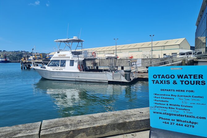 Water Taxi and Shuttle to Larnach Castle - The Dunedin finish changes the value
